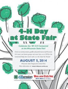 4-H Day at WI State Fair_flyer_8.5 x 11