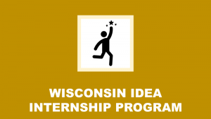 image icon and link to Wisconsin Idea Internship Program webpage